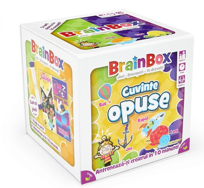 Joc educativ de masa BrainBox Cuvinte Opuse (G114028)
