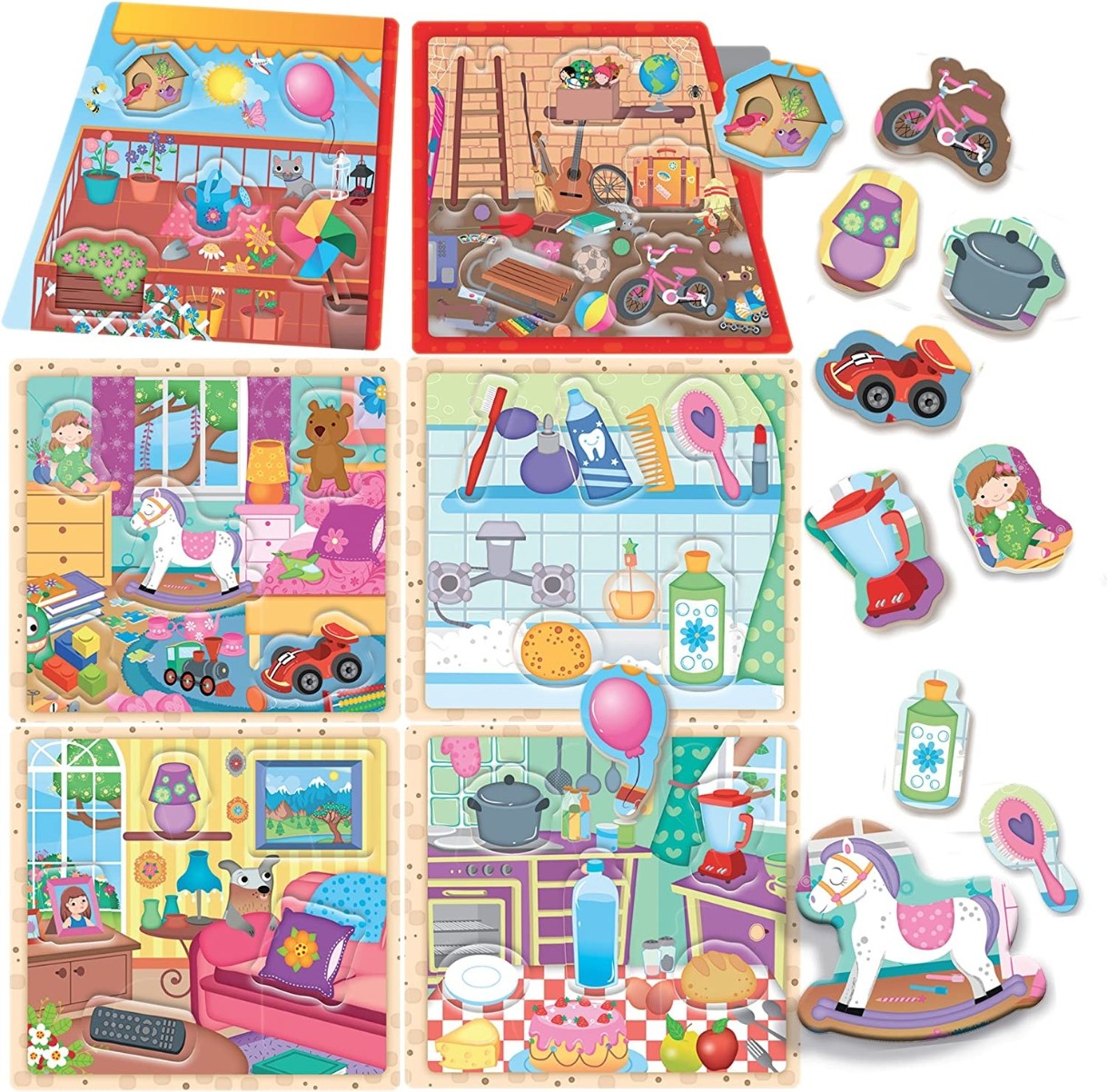 Puzzle Headu Montessori My Little House (IT20836)