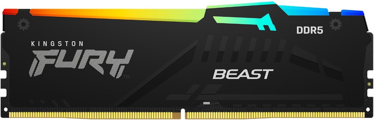 Оперативная память Kingston Fury Beast 16Gb DDR5-5200MHz (KF552C40BBA-16)
