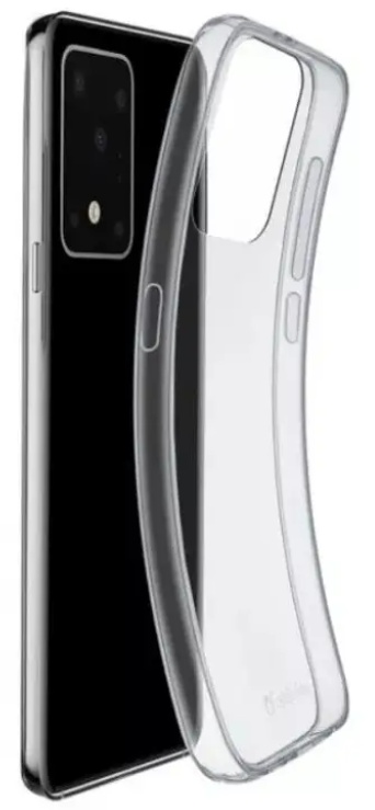 Чехол CellularLine Samsung Galaxy S20 Ultra Rubber Case Fine Transparent