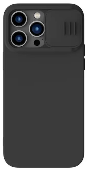 Чехол Nillkin Apple iPhone 14 Pro CamShield Silky Silicone Case Elegant Black