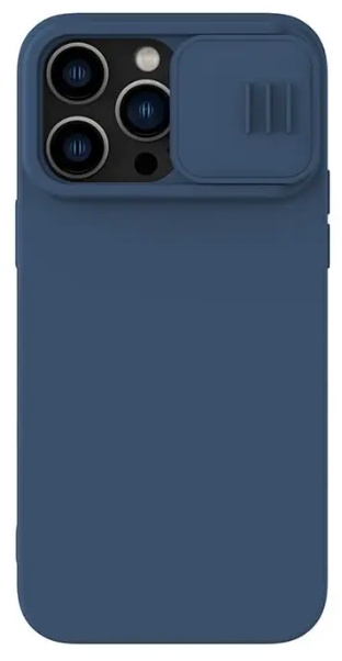 Чехол Nillkin Apple iPhone 14 Pro CamShield Silky Silicone Case Midnight Blue