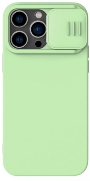 Чехол Nillkin Apple iPhone 14 Pro CamShield Silky Silicone Case Mint Green