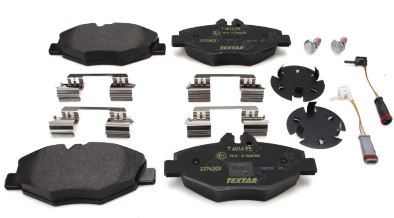 Set placute frână TEXTAR 2374303