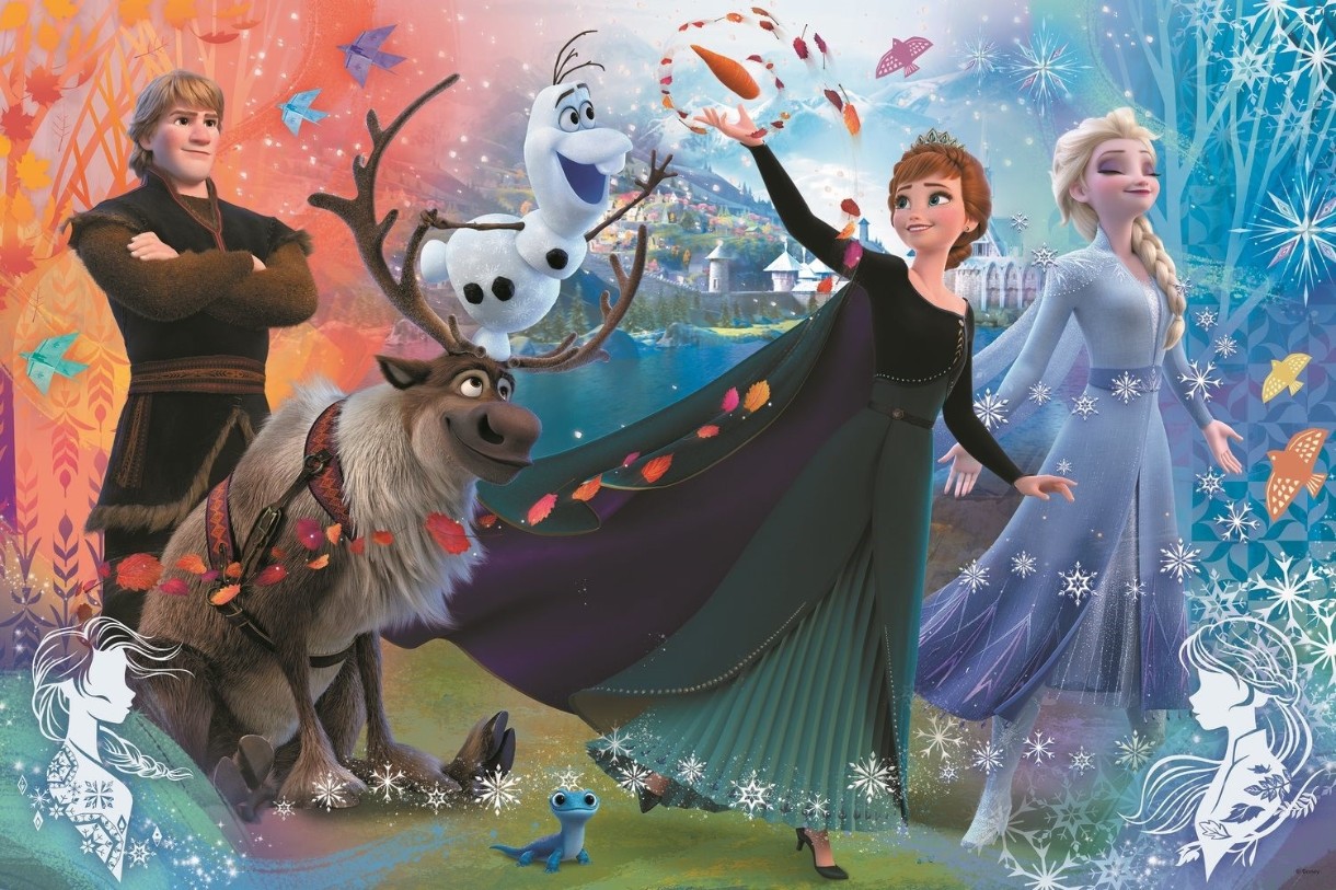 Puzzle Trefl 160 Discover the World of Frozen (50022)
