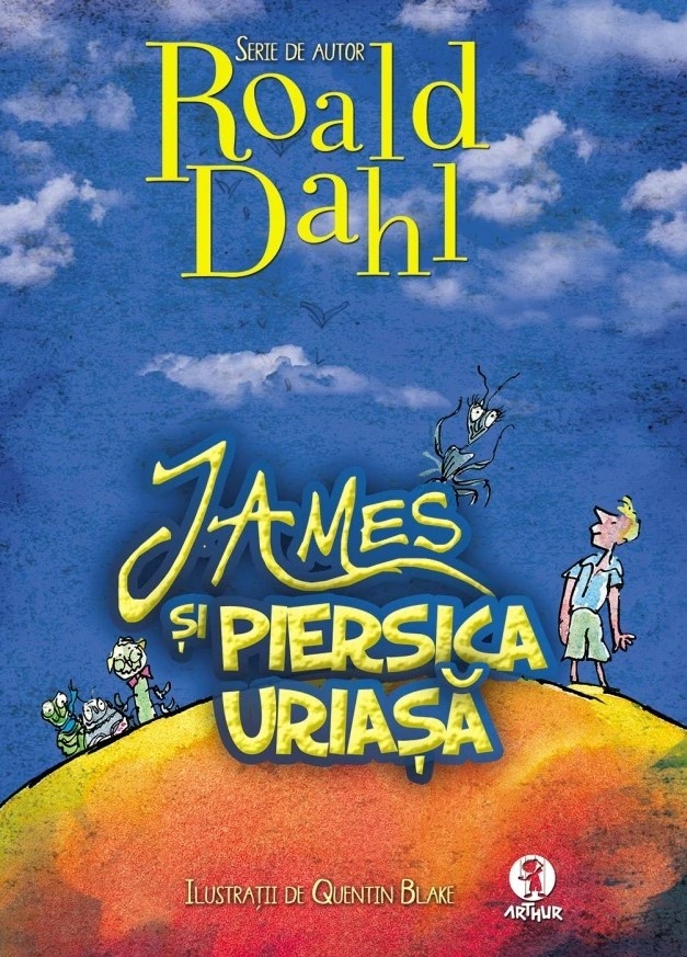 Книга James și piersica uriasă (9786067887242)