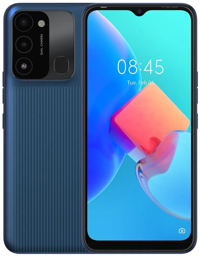 Мобильный телефон Tecno Spark Go 2022 (KG5m) 2Gb/32Gb Atlantic Blue