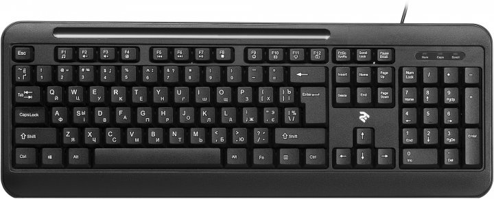 Клавиатура 2E KM1040 Black (KM1040UB)