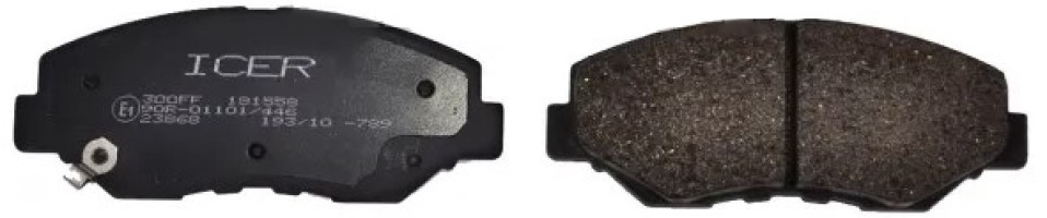 Set placute frână ICER 181558