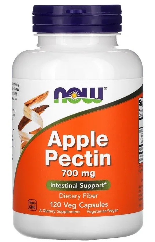 Vitamine NOW Apple Pectin 700mg 120cap