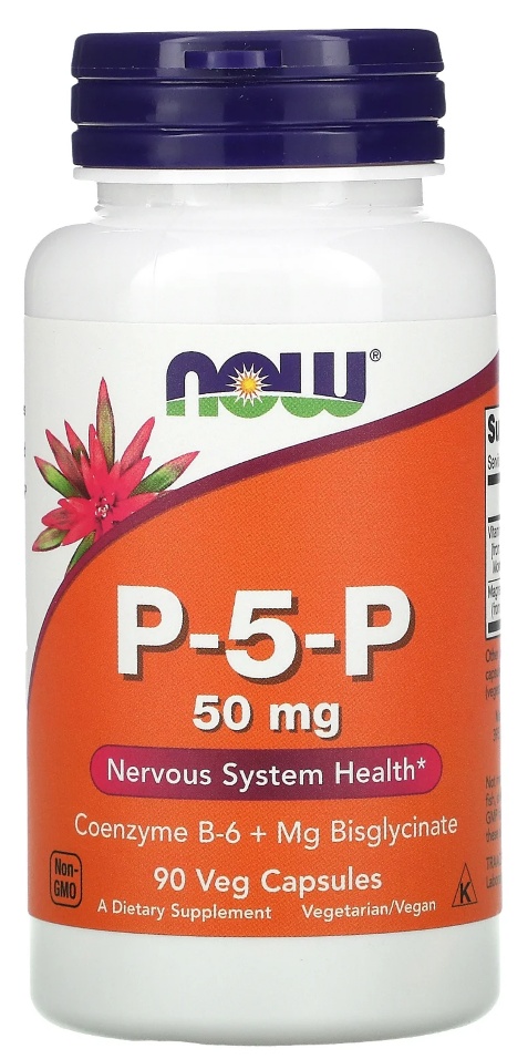 Vitamine NOW P-5-P 50mg 90cap