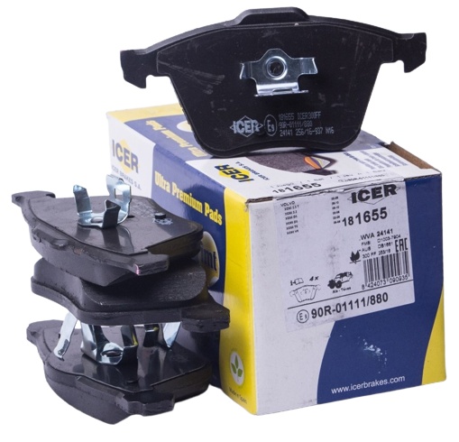 Set placute frână ICER 181655