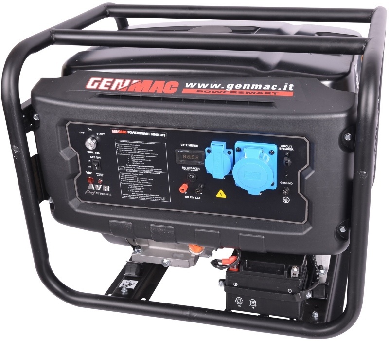 Электрогенератор Genmac G6000E+ATS