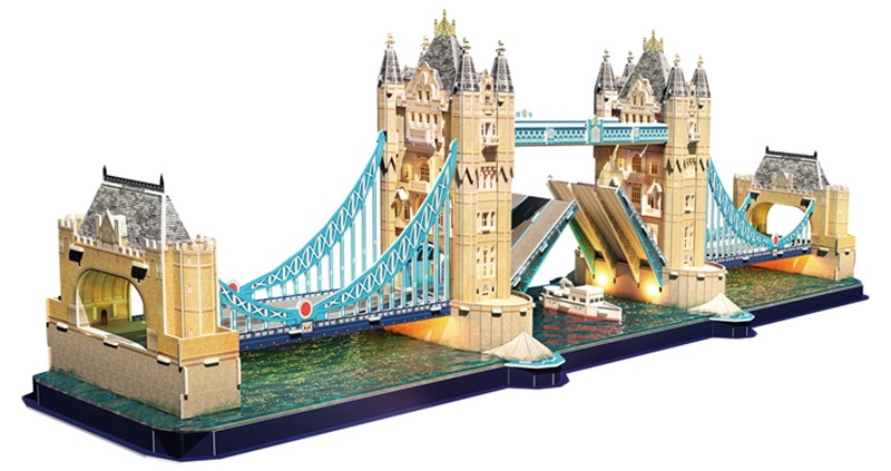 3D пазл-конструктор CubicFun Tower Bridge (L531h)