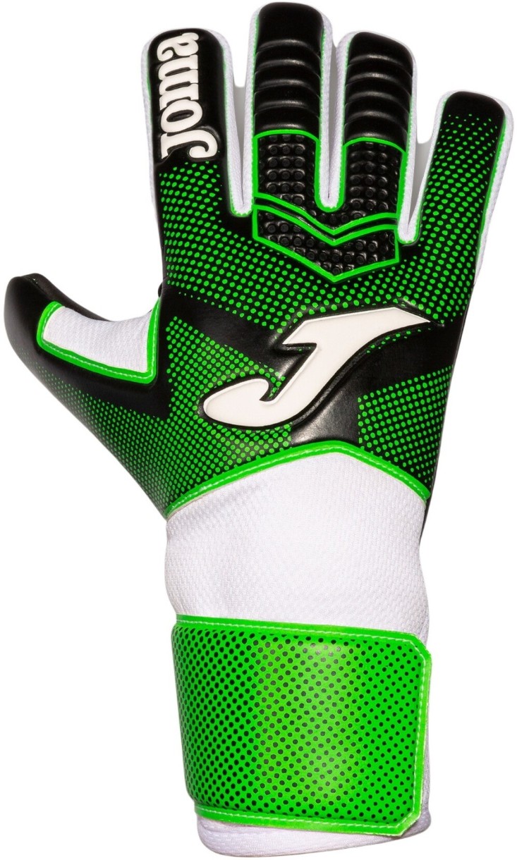 Mănuși de fotbal Joma 400909.104 Black/Green 7