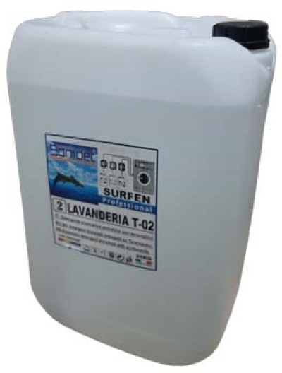 Профессиональное чистящее средство Sanidet Lavanderia T-02 Surfen 25kg (SD2052M)