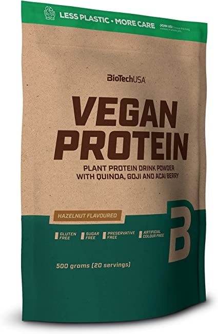 Proteină Biotech Vegan Protein Hazelnut 500g