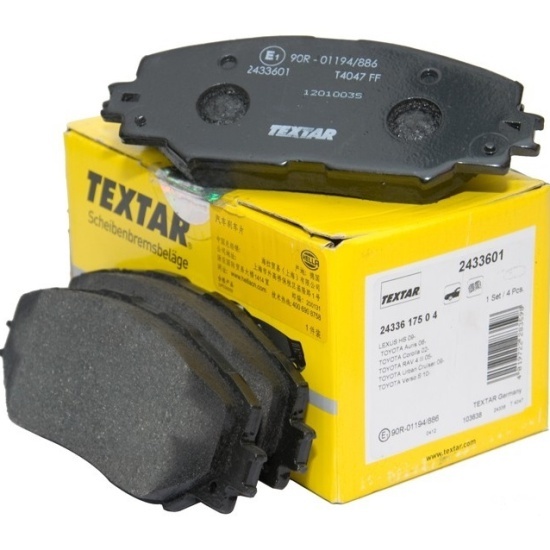 Комплект тормозных колодок TEXTAR 2433601