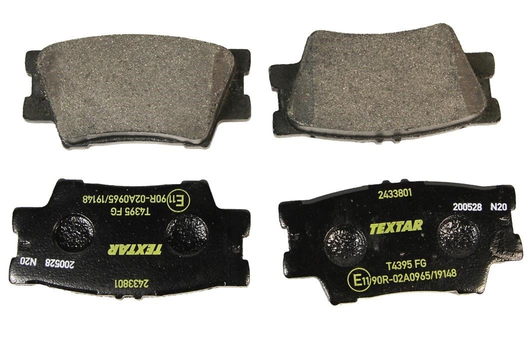 Set placute frână TEXTAR 2433801