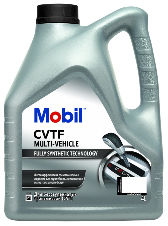 Трансмиссионное масло Mobil CVTF Multi-Vehicle 4L