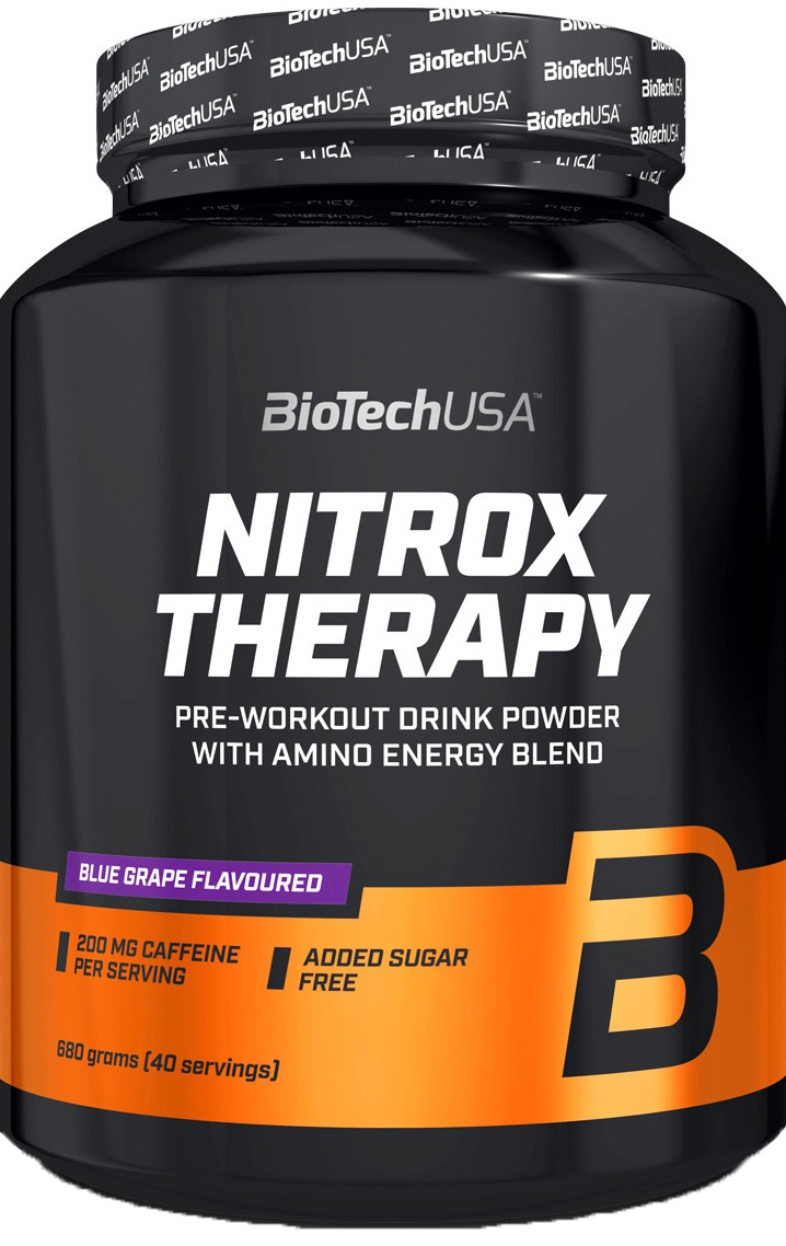 Энергетик Biotech Nitrox Therapy Blue Grape 680g