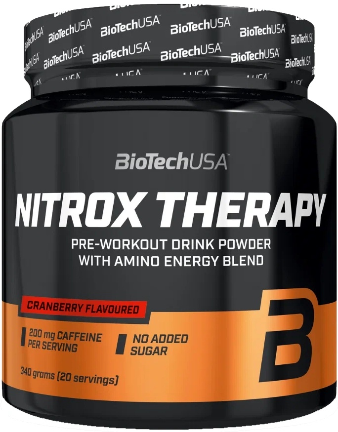 Энергетик Biotech Nitrox Therapy Cranberry 340g