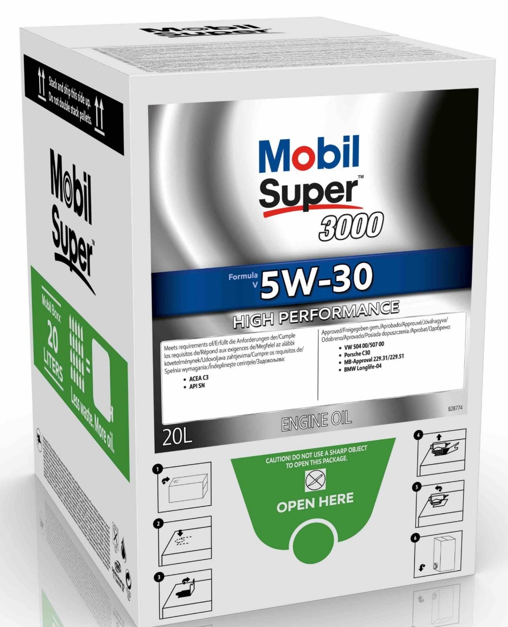 Моторное масло Mobil Super 3000 Formula V 5W-30 20L