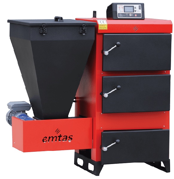 Cazan combustibil solid Emtas EK3G-OA/S-30 (35 kW)