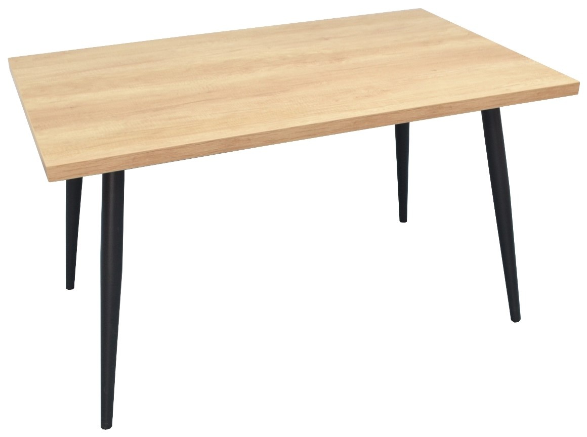 Обеденный стол Evelin DT-405-5 H 3331Metal Black 36mm