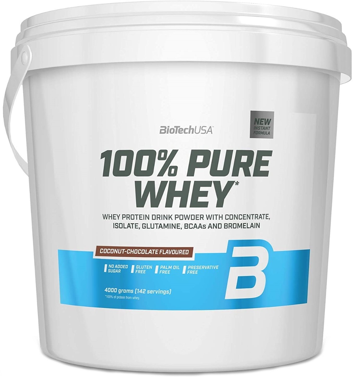 Протеин Biotech 100% Pure Whey Coconut & Chocolate 4000g