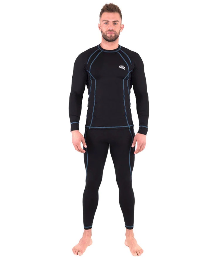 Termocomplect pentru bărbați Rough Radical Brisk Man Black XL
