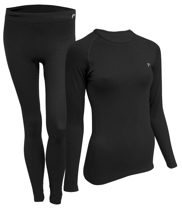 Женский термокомплект F-Lite Superlight Underwear Women Set Black M