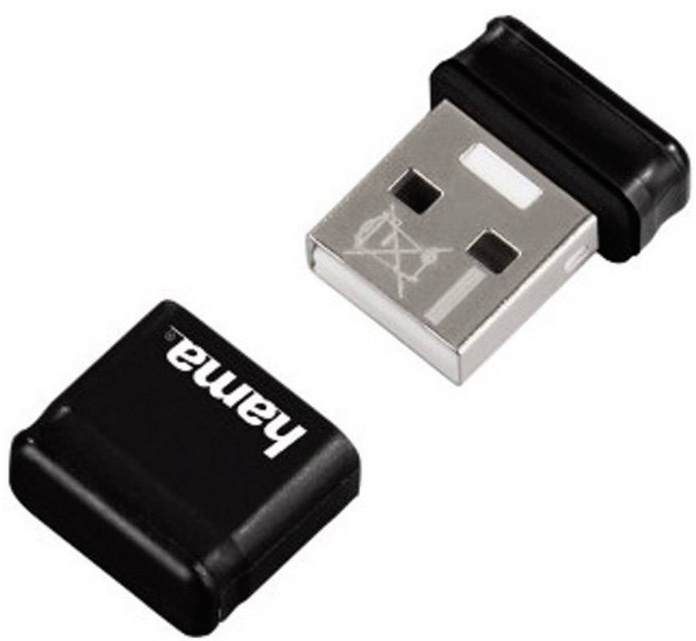 USB Flash Drive Hama Smartly USB 16Gb Black (94169)