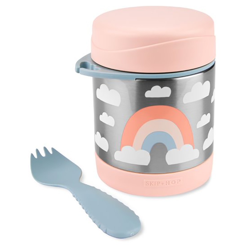 Thermos cu tacâmuri Skip Hop Spark Rainbow (9N780510)