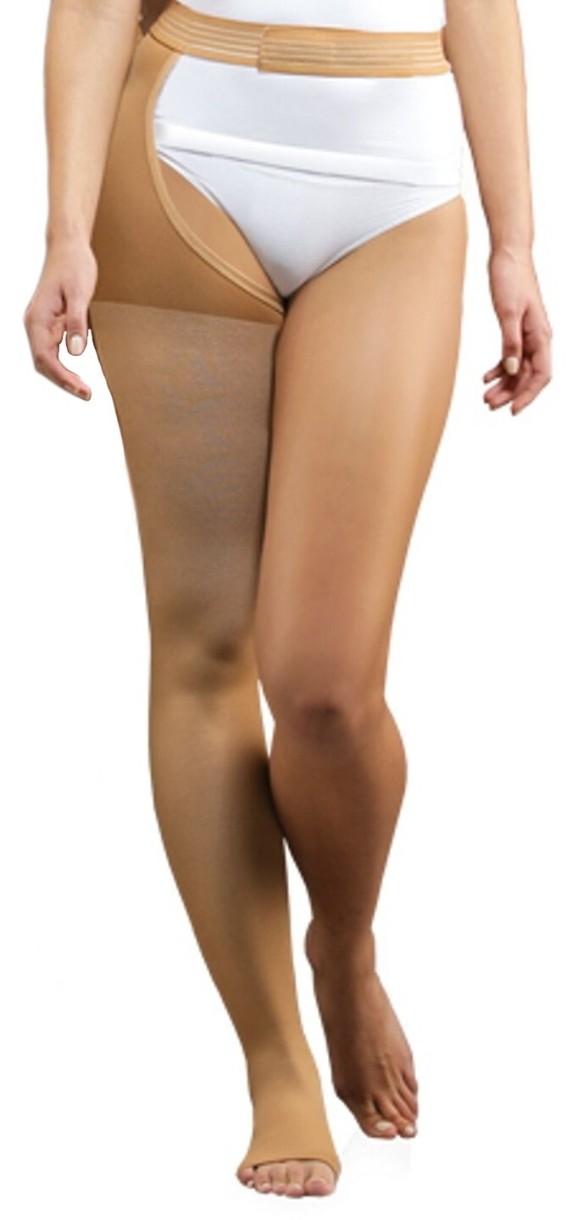 Monociorap de compresie Tonus Elast 0403-01 Lux II Right 158-170cm N3 Beige