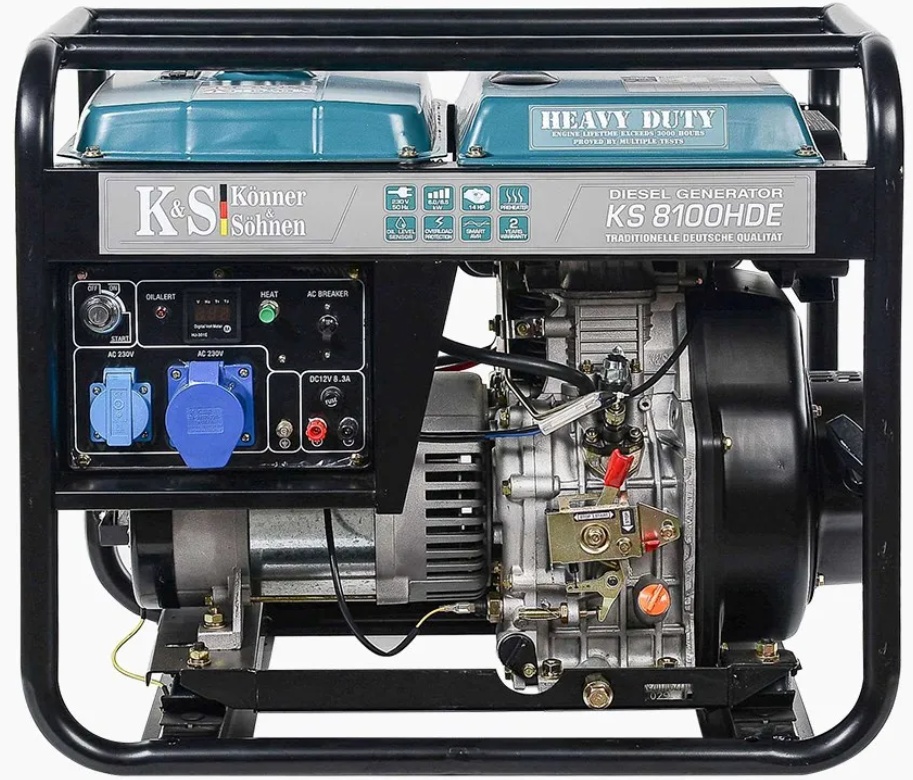 Электрогенератор Konner&Sohnen KS 8100HDE