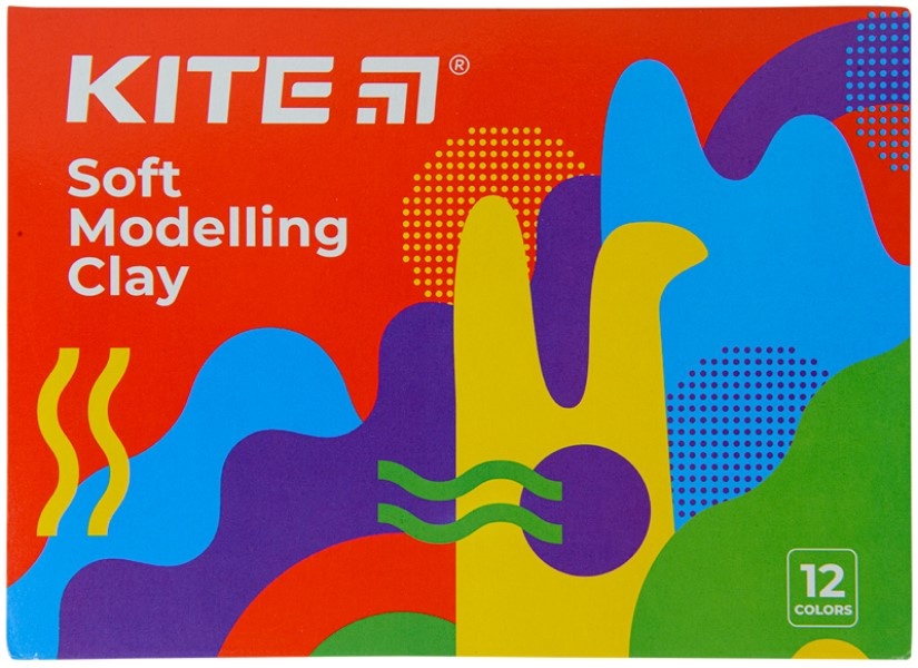 Пластилин Kite Fantasy 12 Colors (K22-1086-2P)
