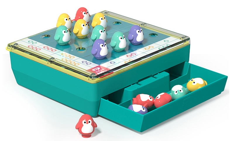 Joc educativ de masa Hola Toys Penguin Puzzle (E7986)