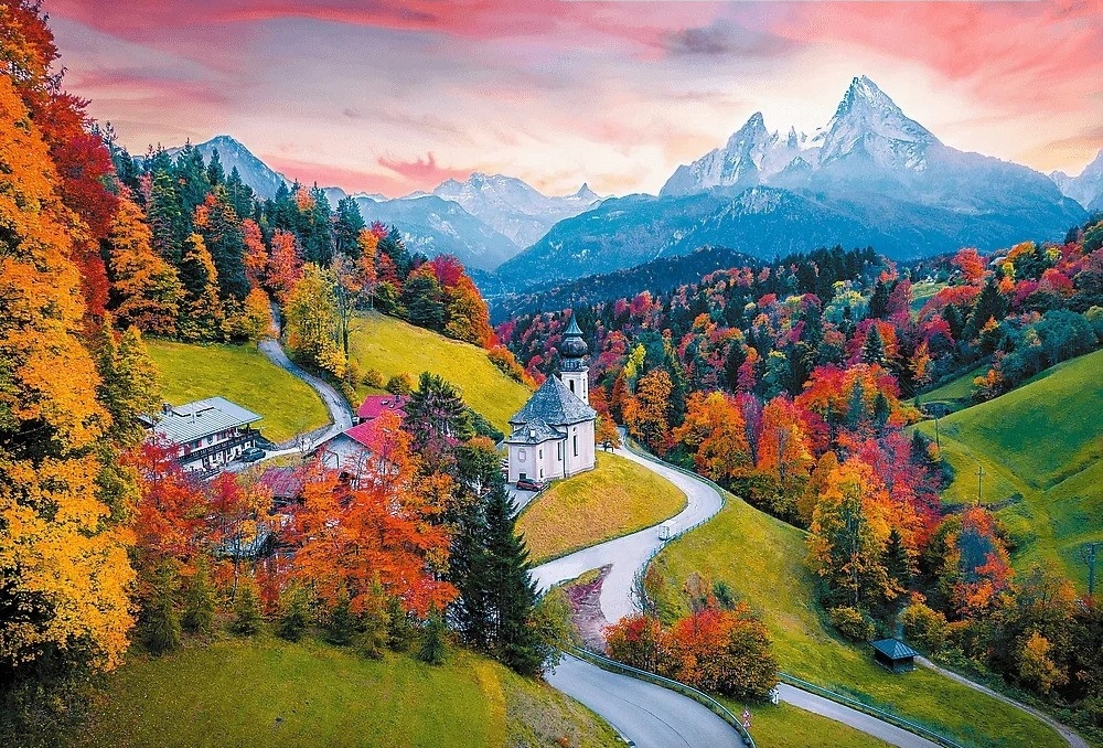 Puzzle Trefl 1000 At the Foot of the Alps Bavaria Germany (10703)