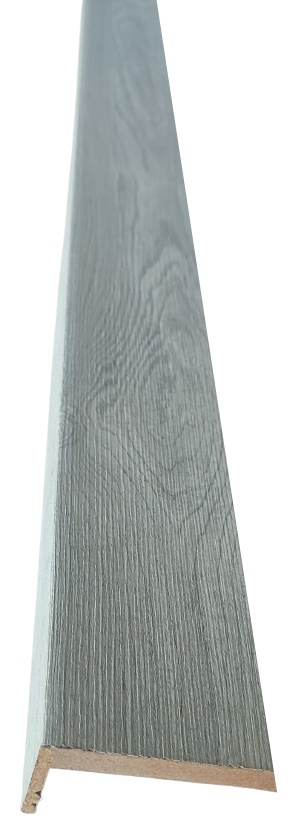 Наличник дверной Luxdoors PVC Euro Plat 36x70x2150 Chiparos Nordic