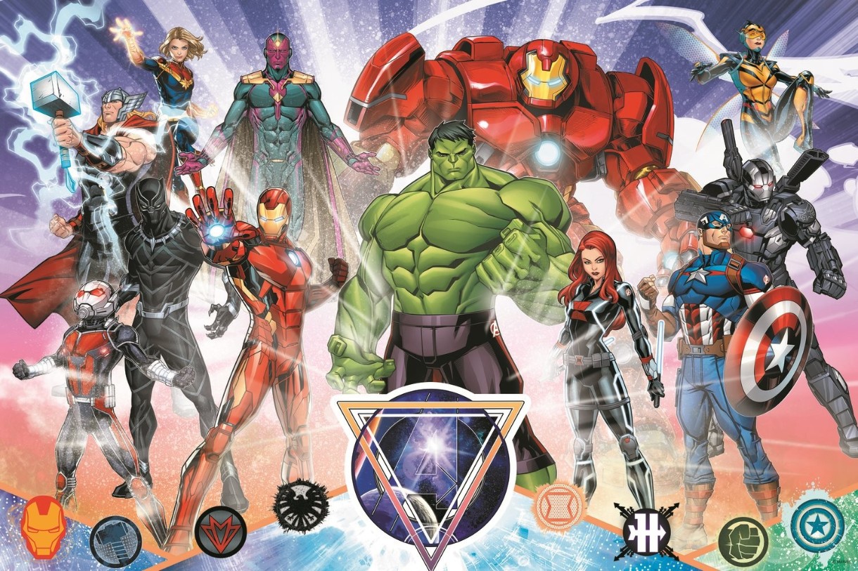 Пазл Trefl 160 Courage Avengers (50023)