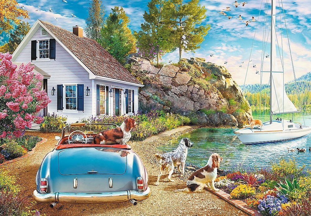 Puzzle Trefl 2000 A holiday Haven (27124)