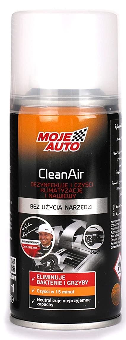 Очиститель кондиционера Moje Auto Clean Air 150ml Black (19595)