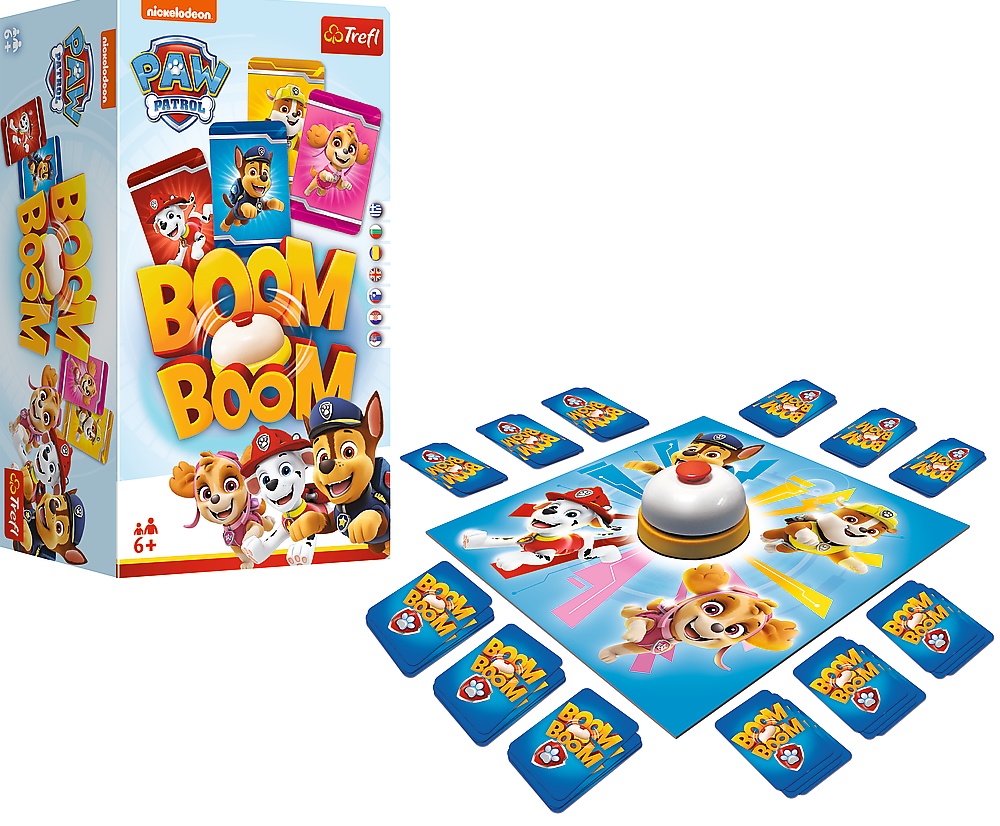 Настольная игра Trefl Boom Boom Patrula Catelusilor RO (02363)