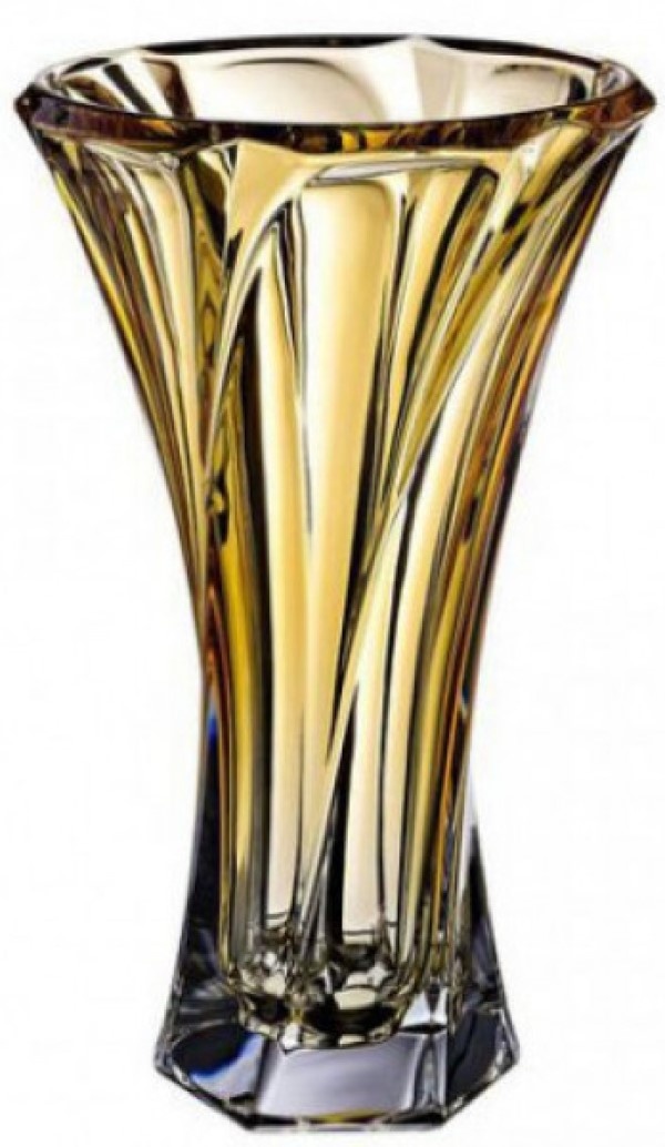 Vaza Bohemia Mozart Amber 32cm (55507)