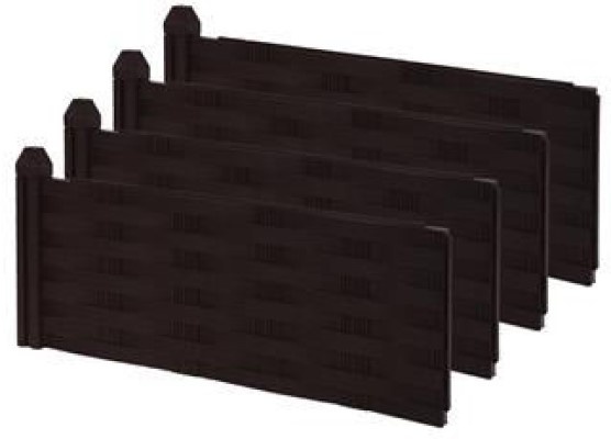 Садовое ограждение ProGarden 45x18cm (41462) 4pcs