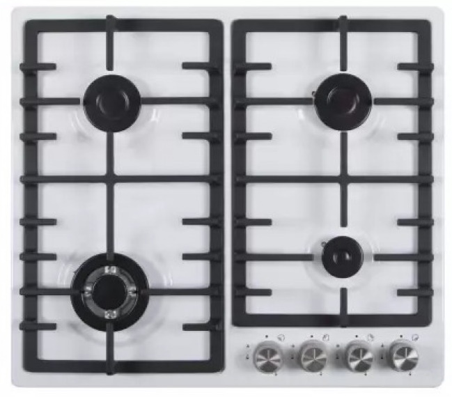 Plită incorporabilă cu gaz Backer BCE-EN 4500 W White