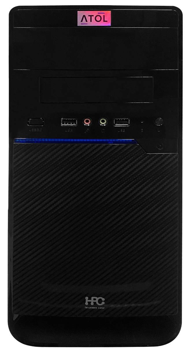 Sistem Desktop Atol PC1014MP Office (E1-6010 4Gb 128Gb Linux)