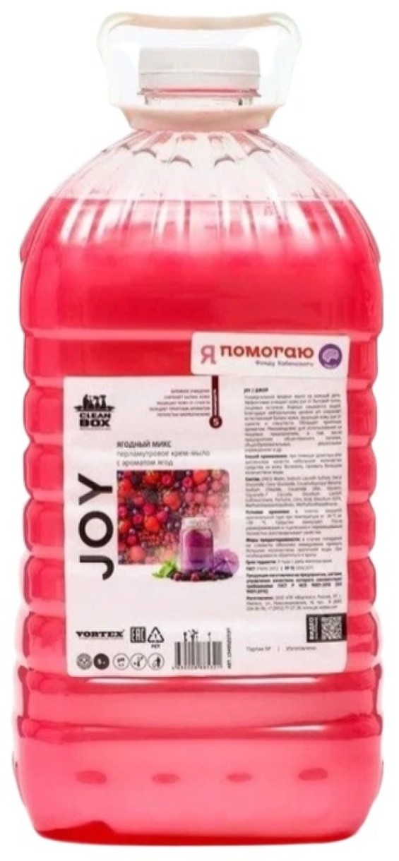 Sapun lichid pentru mîini CleanBox Joy Fruit Mix 5L (1340521)