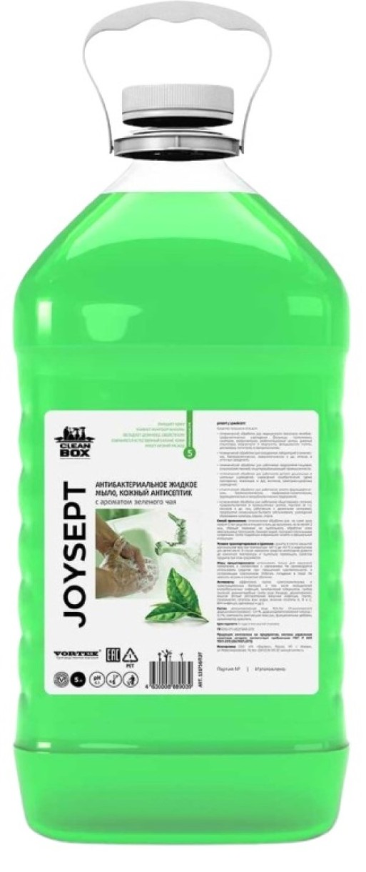 Жидкое мыло для рук CleanBox JoySept Green Tea 5L (131756)